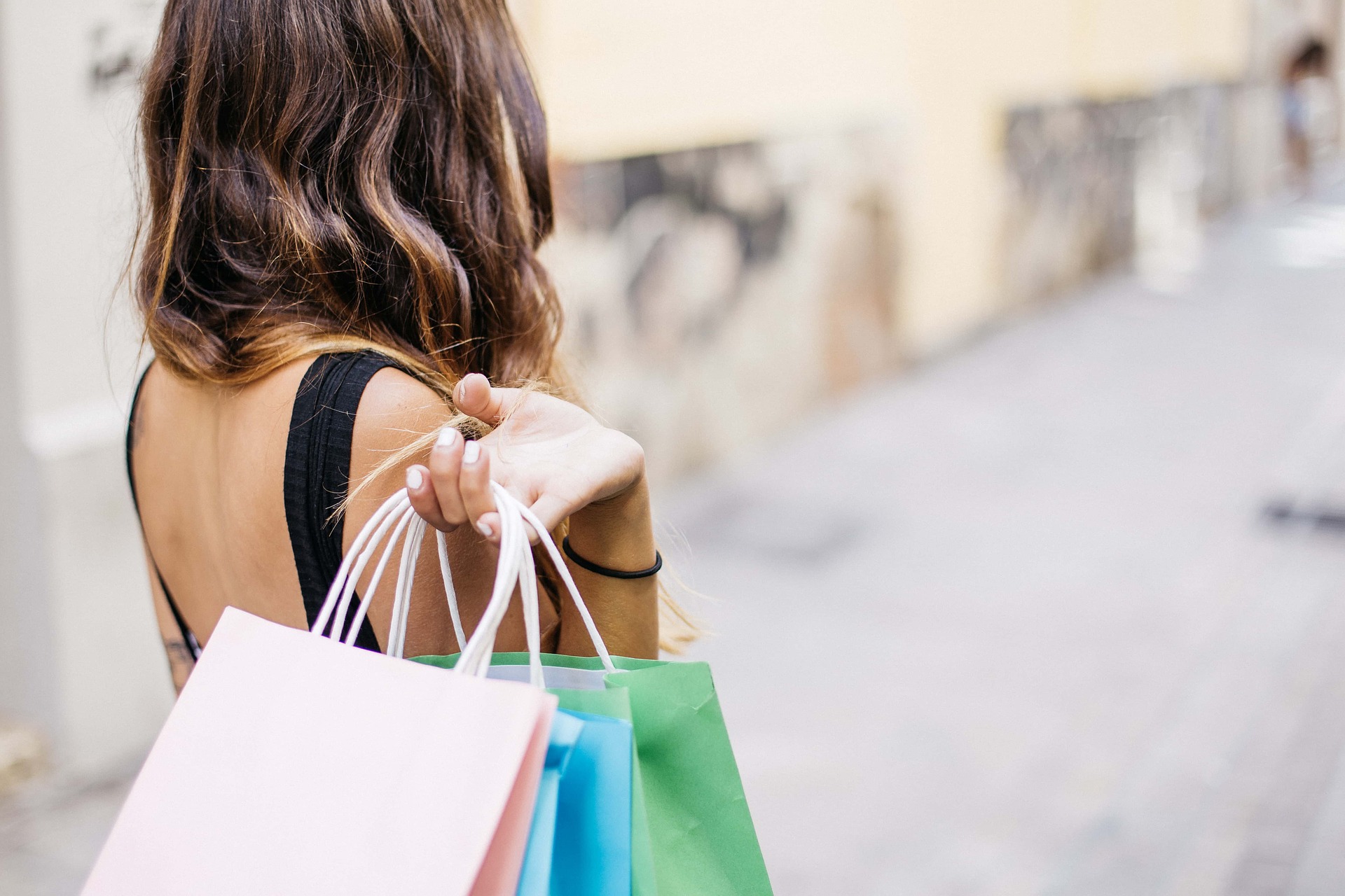 imagen sobre la adicción a las compras
